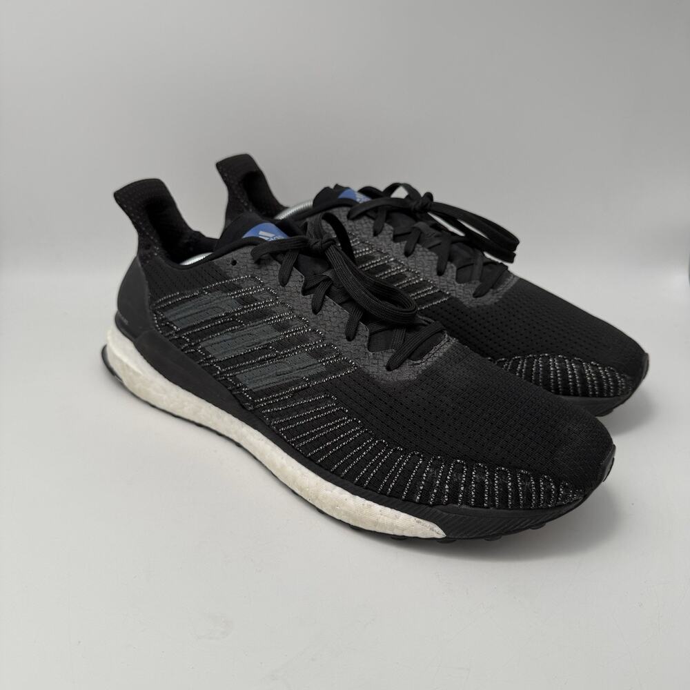 Adidas Men's Solar Boost 19 Core Black Running Shoes Athletic Sneakers, Sz 11.5